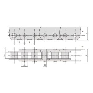 Corrente anti-dobra para janela de correr