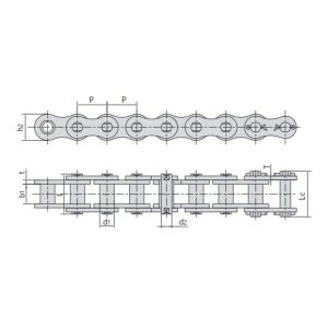 tabela técnica da corrente Bush