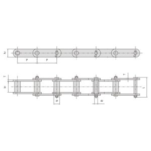 Corrente de aço para engenharia