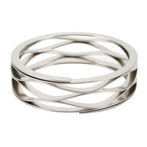 mola ondulada multivoltas com extremidades com calços