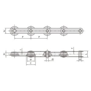 cadeia de tratamento de esgoto