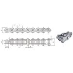 Corrente para motocicleta com vedação em X