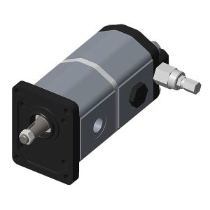 Bomba de engrenagens de alta e baixa pressão