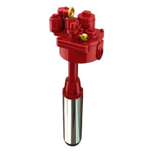 Bomba submersível com turbina