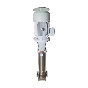 Bomba centrífuga vertical multietápica em aço inoxidável