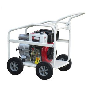 Bomba de drenagem portátil a diesel