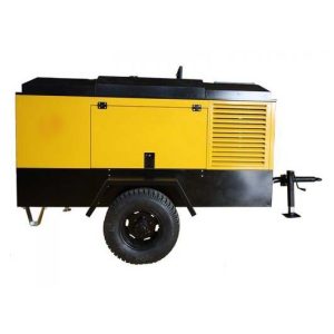 Compressor de ar móvel a diesel com parafuso