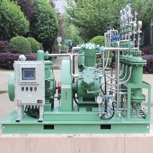 Compressor de fluoroetileno sem óleo