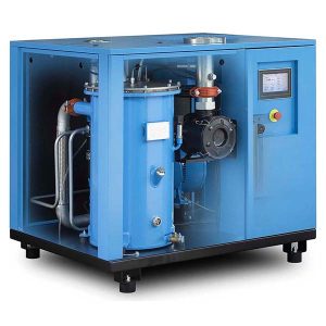 Bomba de vácuo de parafuso com frequência variável e ímã permanente