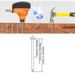 Martelo pneumático para pregos de palma