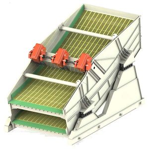 peneira vibratória banana