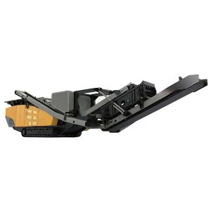 planta de britagem por impacto com esteiras