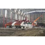 Máquina de lavagem de areia com roda dupla e recuperação de areia fina