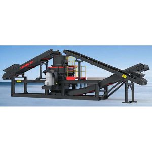 estação móvel de produção de areia e britagem