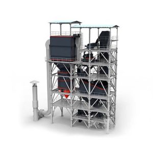 sistema de produção de areia e agregados