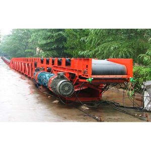 transportador de correia telescópico