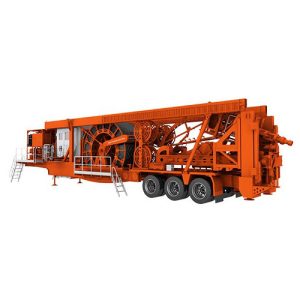 Unidade de mastro para tubagem enrolada