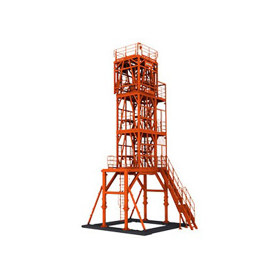 torre de tubagem enrolada