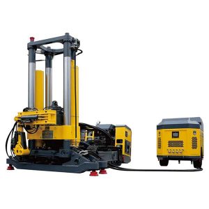 Equipamento de perfuração inclinado moderadamente