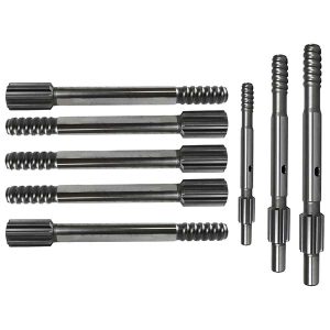 Adaptador para haste de perfuradora de rocha compatível com a Atlas Copco