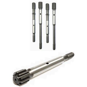 Adaptador para haste de broca de rocha compatível com Soosan STD