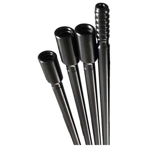 Extensão T51 MF e haste de perfuração com tubo-guia