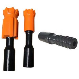 Acoplador de haste adaptadora para brocas roscadas R32 R38 T38 T45 T51